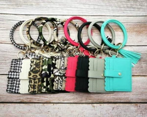 Schlangenleder Pu Leder Quaste Schlüsselring Armreifen Armbänder Clutch Geldbörse Kartenetui - Bild 1 von 39