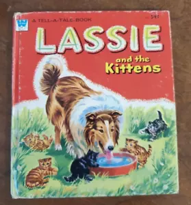 Lassie und die Kätzchen Whitman Tell-A-Tale Kinder HC Buch ©1956 - Bild 1 von 10