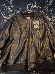 NJPW Bullet Club Member Exclusive Faux Leather Jacket AEW ROH WWE TNA - Bild 1 von 3