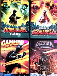 GODZILLA SET A DVD VERY GOOD SEE TITLES BELOW - Picture 1 of 1
