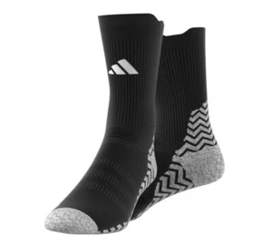 Adidas Unisex Football Grip Socks / Black / RRP £27 / BNWT - Picture 1 of 4