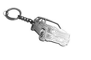 Stainless Steel Keychain 3D Car Body Laser Key Ring fit GMC Yukon V - Picture 1 of 6