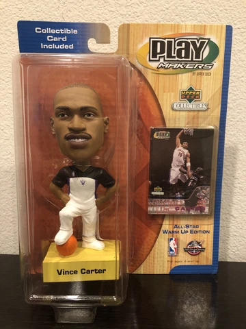 2001 UD PLAY MAKERS VINCE CARTER BOBBLE HEAD ALL-STAR WARM UP EDITION RAPTORS Cover
