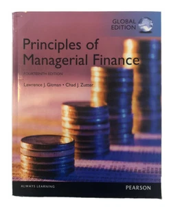 Principles of Managerial Finance, Global Edition by Zutter & Gitman 14ED EC - Imagen 1 de 7