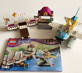 Lego Friends Heartlake Flying Club #3063 - Almost Complete with Manual - No box