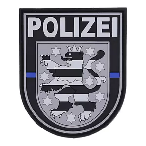 Patch in gomma polizia Turingia blueline - Foto 1 di 1