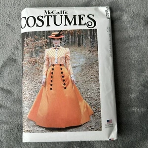 Mccalls Pattern M8231 Sz 14-22 Victorian Skirt Top 1890s  Costume Cosplay - Picture 1 of 8