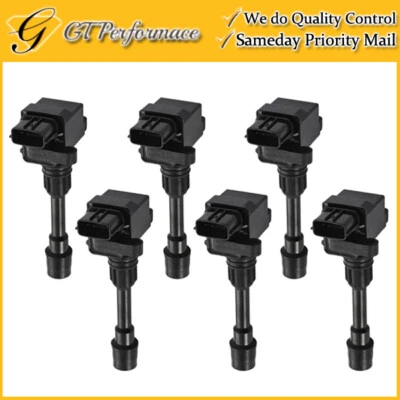Juego de 6 piezas de bobinas de encendido de calidad OEM para Mazda Millenia 1995-2002 2,3 L V6 Foto 1 de 4
