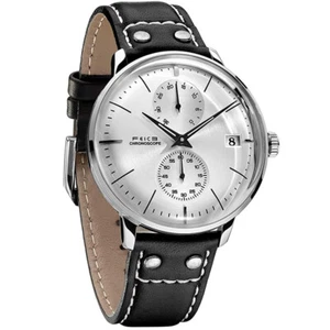 Reloj Mecánico Automático Hombre Acero Inoxidable Analógico Espejo Curvo Impermeable - Imagen 1 de 15
