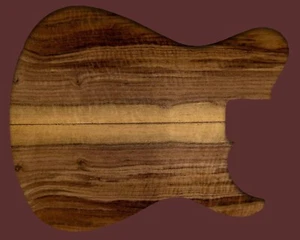 Parte superior de guitarra Bastoña nogal (flameada) (BW1037) - Imagen 1 de 3