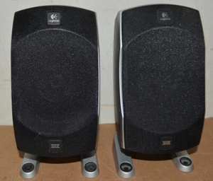 Logitech Z-5500 Pair of Satellite Speaker Sound System OEM Replacement w/ Cables - Photo 1/4