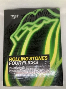 The Rolling Stones Four Flicks (2003) The Rolling Stones 4 DVD Nuovo Sigillato - Foto 1 di 4
