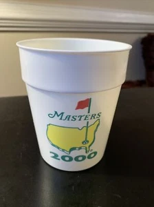Tazza da golf nazionale Augusta 2000 ufficiale Masters Golf Frosted Plastic Drink Cup - Foto 1 di 2