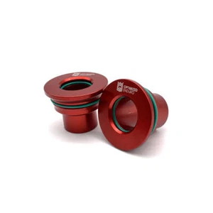 Optimized Enduro Rear Wheel Spacer Upgrade Kit for GasGas 2024-2025 (Red) - Picture 1 of 3