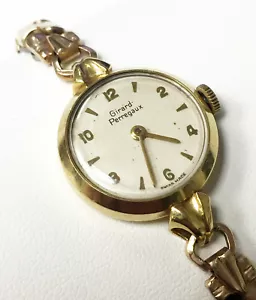 Girard Perregaux 88BG 18K Gold Gehäuse Vintage Aufziehuhr Original Swiss Made - Bild 1 von 12
