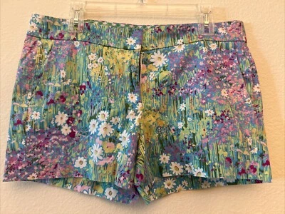 Tommy Hilfiger Shorts Women’s 12 Casual Cotton Low Rise Floral - Image 1 of 4