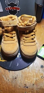 FILA High Top Strap Sneakers Shoes Toddler US 8.5 - Picture 1 of 2