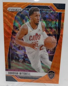 2024-25 Panini Prizm - Donovan Mitchell #155 Orange Wave Prizm /60 - Picture 1 of 2