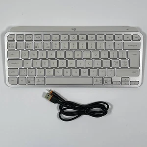 Logitech MX Keys Mini Minimalist Wireless Illuminated Keyboard Compact Bluetooth - Picture 1 of 5