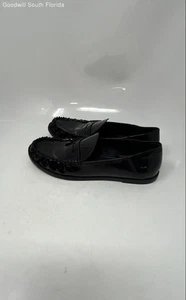 Zapatos mocasines Zara para hombre de cuero negro sin usar, punta sin cordones, Penny talla 41 EUR - Imagen 1 de 10