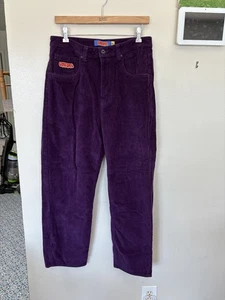EMPYRE dark purple cordouroy jeans size 32 excellent condition - Picture 1 of 3