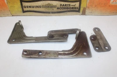 Harley-Davidson Panhead Hydra-Glide Guide Spotlight Brackets 68603-49, 68604-49 Foto 1 de 4