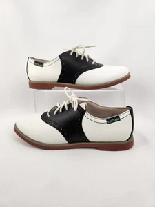 Eastland Sadie Saddle Shoes Black & White Retro 50s Pinup Style - US 8 Women - Picture 1 of 12