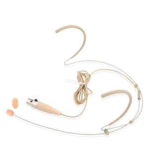 Pyle-Pro Wired Headset Boom Mini XLR Omni-Directional Microphone New PMHMS20 - Picture 1 of 6