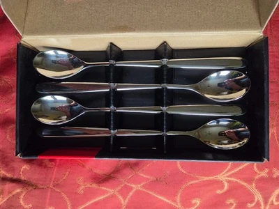 NEU Alessi 4 teiliges Longdrinklöffel-Set v. Nuovo Milano Design Ettore Sottsass - Bild 1 von 3