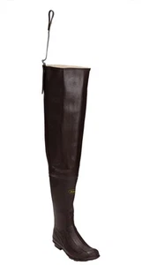 LaCrosse Big Chief Waterproof Hip Waders for Men - Brown Size 10M 700002 - Picture 1 of 7