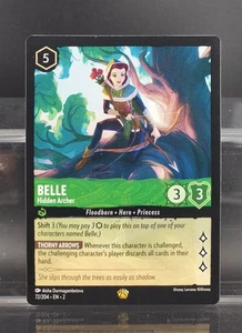 Disney Lorcana Belle - Hidden Archer 72/204 Rise of the Floodborn Legendary - Bild 1 von 1