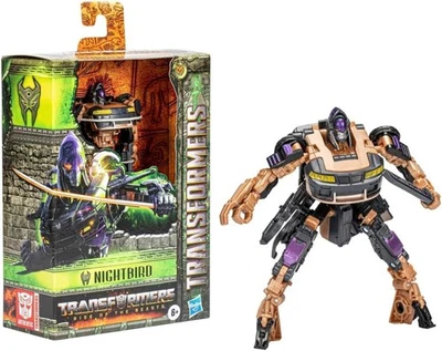 Hasbro Transformers: Rise of The Beasts Nightbird Deluxe Class 12.5 cm - Photo 1/4