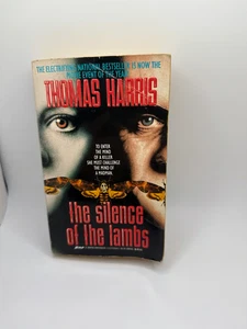 The Silence Of The Lambs by Thomas Harris 1989 Vintage Paperback Movie Tie In - Foto 1 di 6