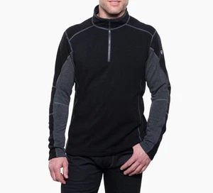 Kuhl Revel Pullover Jacket Men’s L Medium Kashmira Fleece Quarter Camping Hiking - Picture 1 of 20