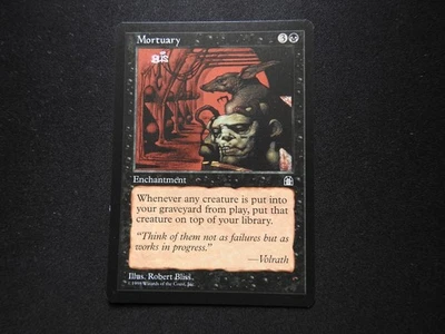 Mortuary NM/LP [Stronghold] #1 Mtg Magic Free Tracking! - Image 1 of 2