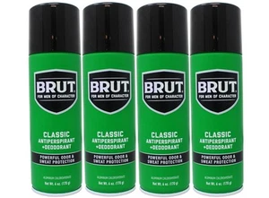 BRUT Anti-Perspirant Deodorant Spray, Classic 6 oz (Pack of 4) - Picture 1 of 5