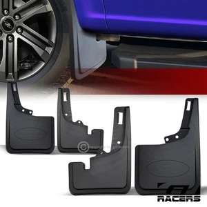 For 2021-2023 F150 Molded Black Fender Mud Flaps Splash Guards Cover Front+Rear - Imagen 1 de 5
