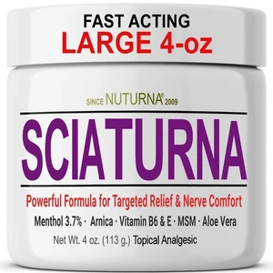 Sciaturna Crema Nervi - Crema Comfort Massima Resistenza per Piedi, Mani, Gambe,... - Foto 1 di 9