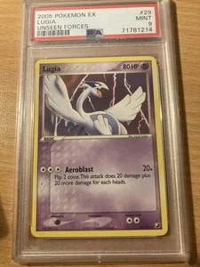 PSA 9 Lugia Unseen Forces 2005 - Bild 1 von 2