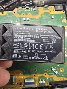 Seagate Expansion (STEB8000100) 8 TB USB 3.0 External Hard Drive HDD #SRD0NF2 - Picture 1 of 4