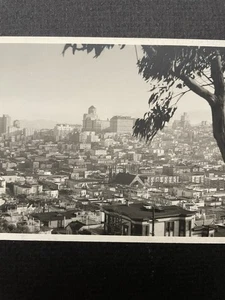 Vintage San Francisco Stadtbild Schwarz Weiß Foto Kalifornien - Bild 1 von 3