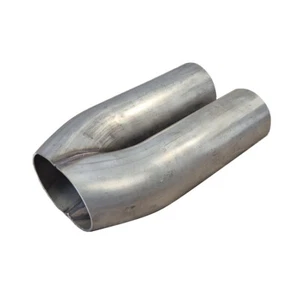 Arlows Y-Rohr 2x 76mm / 3" auf 1x 102mm / 4" ( Edelstahl , Y-Pipe ) B-WARE - Bild 1 von 2