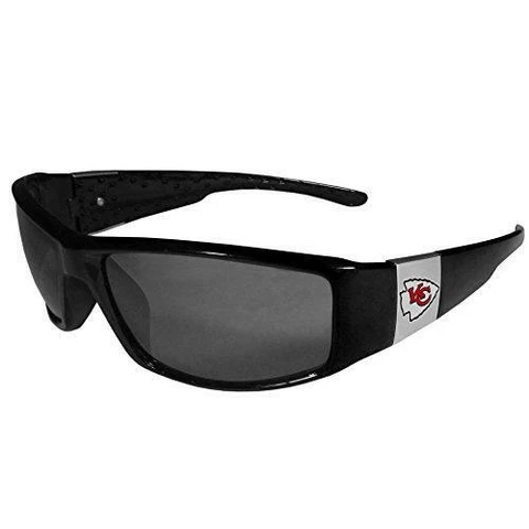 NFL Siskiyou Sports Fan Shop Kansas City Chiefs Chrome Wrap Sunglasses One Size Cover