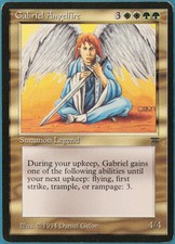 Gabriel Angelfire Legends PLD White Green Rare MAGIC CARD (ID# 219582) ABUGames