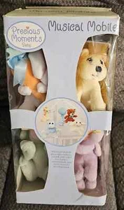 Rare Vintage Crib Musical Mobile Noah's Ark Precious Moments - Picture 1 of 1