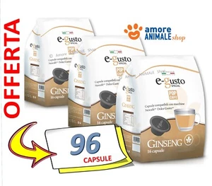 96 Capsule → POP Caffè E-GUSTO GINSENG Cialde Compatibili Nescafè Dolce e Gusto - Foto 1 di 5