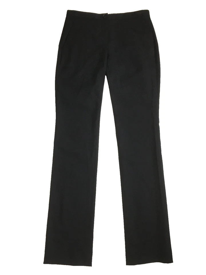 THEORY Black Rose S/Broadway Wool Blend Dress Pant Womens sz 2 - Image 1 of 4