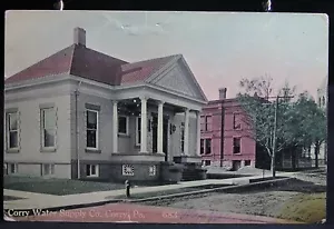 Corry, Pa - Corry Water Supply Co. - nicht verschickt - datiert 1910 - Bild 1 von 2