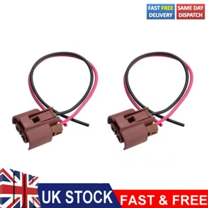 2PCS FOR TOYOTA AURIS HEADLIGHT BULB CONNECTOR SOCKET HiR2 WIRING 9012 HB4 9005 - Picture 1 of 9