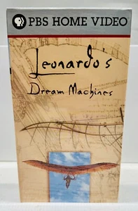 LEONARDO'S DREAM MACHINES PBS HOME VIDEO (VHS) NEW!!! SEALED!!! - Picture 1 of 5